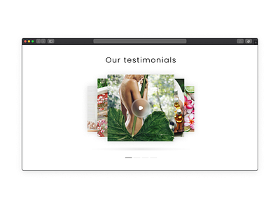 Testimonials design flat minimal minimalistic typography ui ux web website