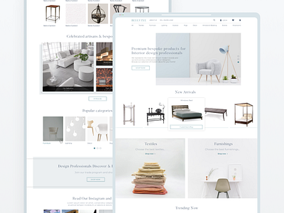 eCommerce Website design e commerce flat minimal minimalistic ui web