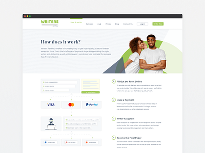 About Us page design flat illustration minimal minimalistic ui web