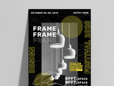 Poster Design Frame Frame Frame branding graphic design logo motion graphics poster