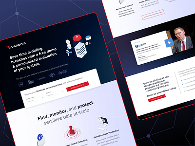 Cybersecurity Software | Demo Landing Page Optimization