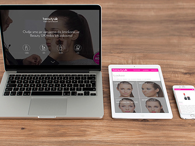 Beauty UK — Website beauty beauty uk fashion make-up responsive ui ux web