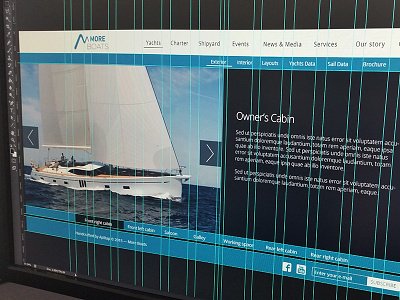 More Boats — Website (WIP) boats charter design more sail ui ux web website work in progress yachts