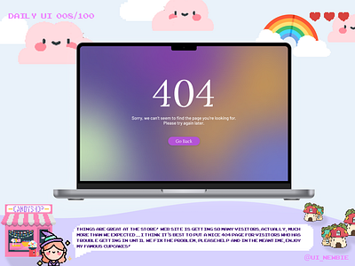 Daily UI - 404 Page