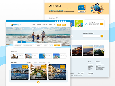 Tourism Agency Website Redesign casestudy design redesign tourism travel ui ux vaccation webdesign