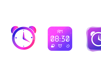 Alarm App Icon Design
