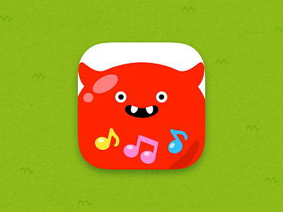 Marsh Melody - App icon app character design education green icon icons identity illustration ios logo monster