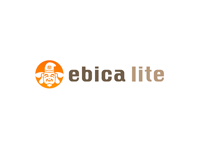 Ebica App Logo design icon identity logo logo design type typography