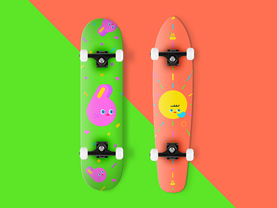 Pops - Skateboard Design