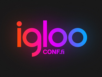 Igloo Conf Logo branding logo logotype minimal