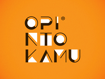 Opintokamu Logo (aka Study Buddy) branding flat logo logotype minimal