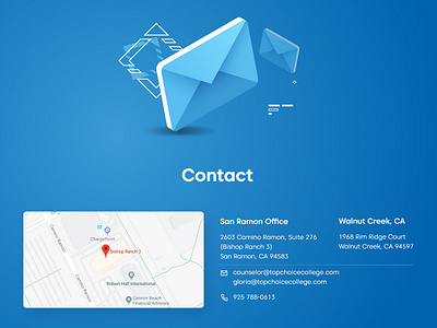 Contact page