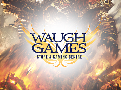 Logo & Identity design for Waugh Games