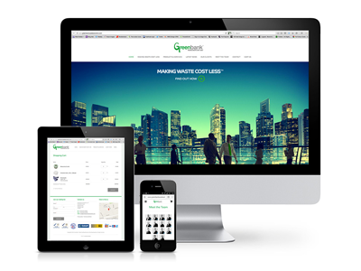 Website design for Greenbank