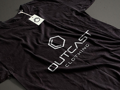 Logo and t-shirt design for Outcast Clothing