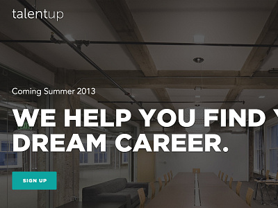 talentup - New landing page