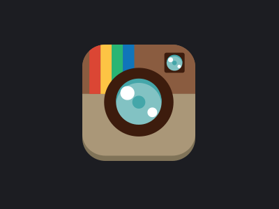 instagram flat icon