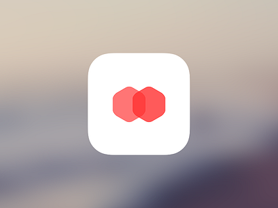 Flat icon app clean flat icon iphone minimalism overlay shape simple