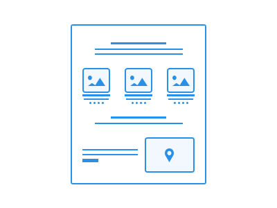 Page Layouts icon layout line icon page ui weebly wireframe