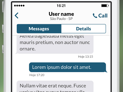 Ninja Messaging app chat getninjas ios