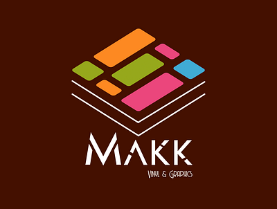 Makk Vinyl&Graphics design graphic design illustration logo vector