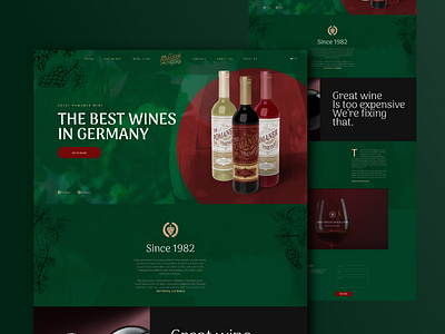 Wine Store - Web Design