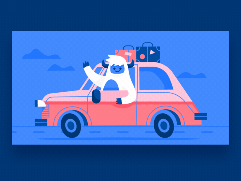 Yeti roadtrip