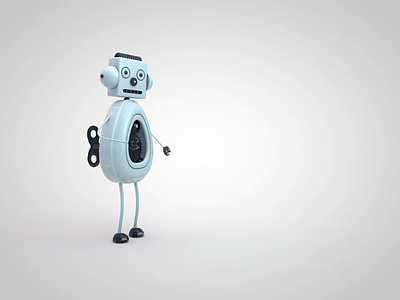 Robot meet ball bendy limbs c4d character animation cinema 4d robots