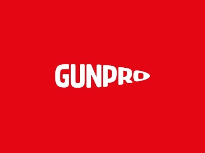 Gunpro arms bullet shape guns logo pif paf