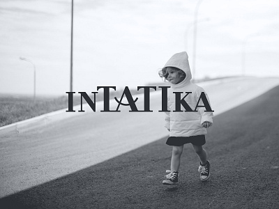 intatika logo beautiful childrens clothing jackets stylish unique