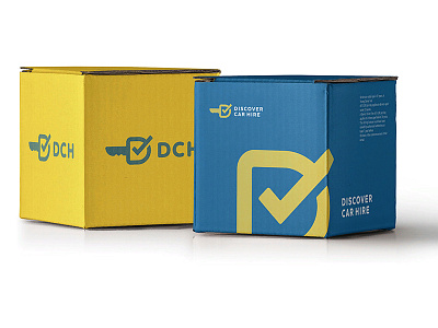 Dch Box carrent d dch discovercarhire key logo sign