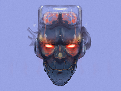 Creature WIP autodesk face fast draw sci fi scifi sketch