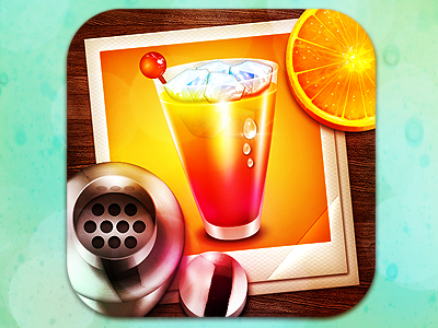Cocktail app icon