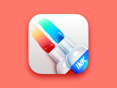 Ink app design icon