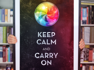 Keep Calm Poster poster print