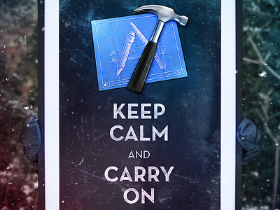 Keep Calm Xcode poster print