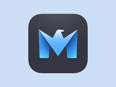Mining Bird app design icon iconist ios