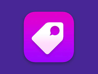 Tagme app app icon design icon iconist ios social tag
