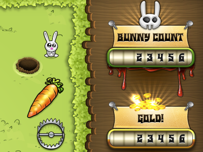 Game Elements for 'Bunnies!'