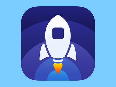 Launch Center Pro 3 app design icon launch logo rocket