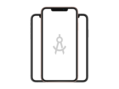 iPhone XS and XS Max device iphone iphone 10 iphone x iphone xs mockup psd sketch xs max