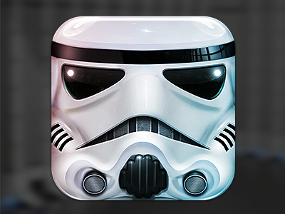 Stormtrooper app icon wars