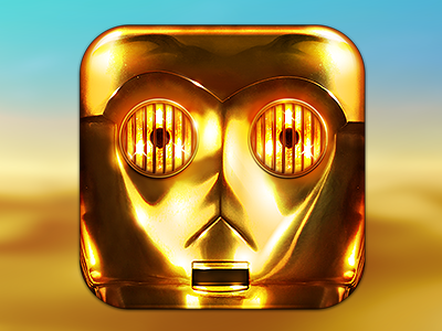 C-3PO app icon wars