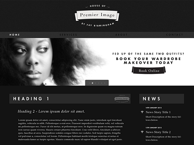 House of Premier Image - Web Layout