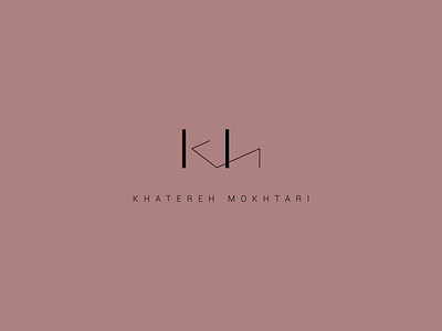 Logo Design for Khatereh Mokhtari / Fashion Designer