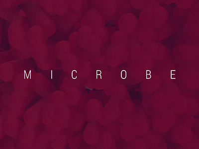 Microbe - 7/365 design microbe organisms particles redvelvet