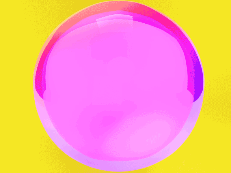 Untitled - 13/365 3d bulge design material pink purple yellow