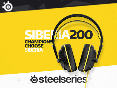 PROTON YELLOW v1 #Siberia200 proton siberia200 steelseries yellow