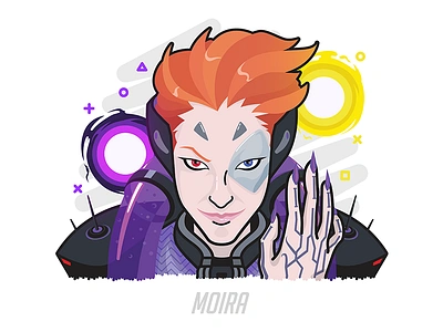 Moira art blizzard hero moira overwatch overwatchfanart shooter