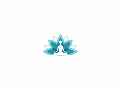 Yoga Icon branding care design flower icon illustration logotype mark soul yoga